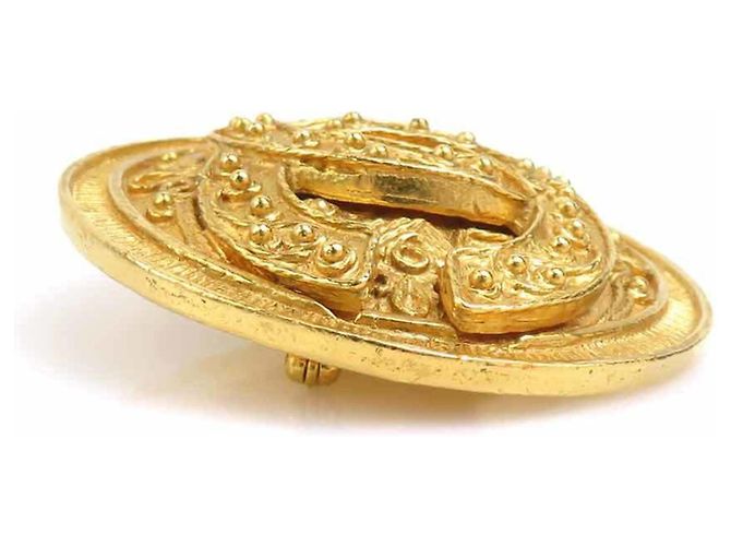 Timeless Spilla in metallo dorato Chanel D'oro - vista 3