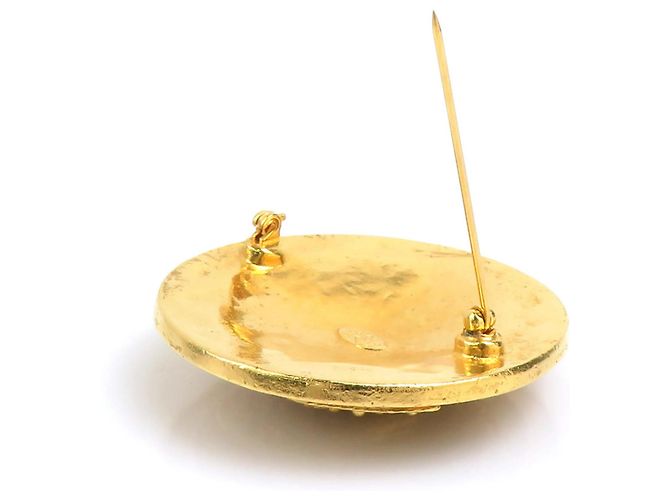 Timeless Spilla in metallo dorato Chanel D'oro - vista 6