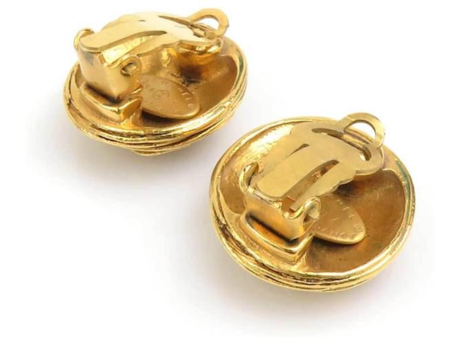 Orecchini a clip dorati Chanel D'oro - vista 4