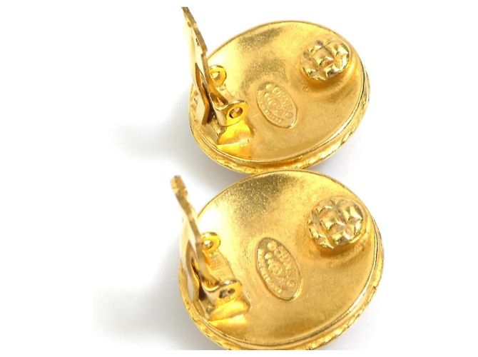 Orecchini a clip dorati Chanel D'oro - vista 6