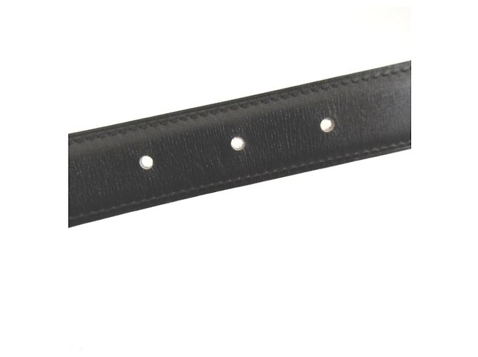Cintura H-Buckle Constance di Hermès Marrone Nero - vista 4