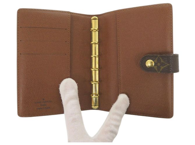 Copertura per agenda PM Monogram Louis Vuitton Marrone - vista 4