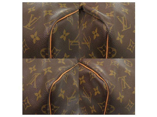 Boston Bag Keepall Bandoulière 55 Louis Vuitton Braun - Ansicht 4