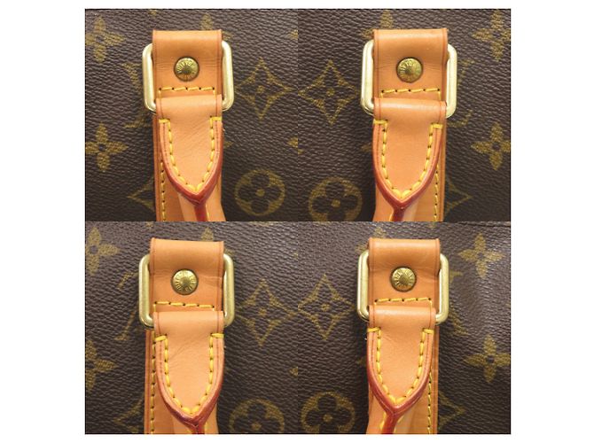 Boston Bag Keepall Bandoulière 55 Louis Vuitton Braun - Ansicht 7
