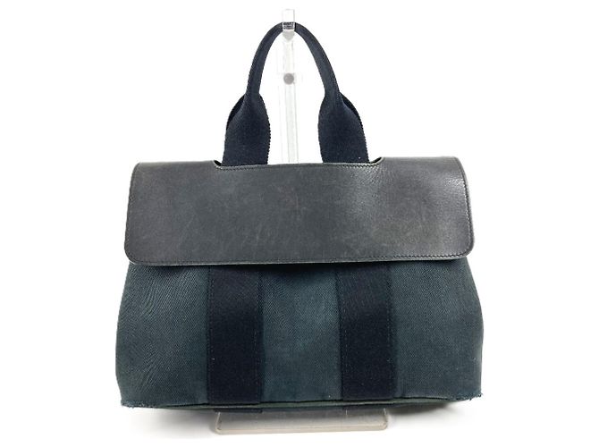 Hermès Borsa Tote HERMES Valparaiso PM Nero - vista 3