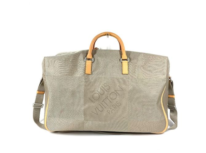 Borsa 2 in 1 Souverain Damier Geant Louis Vuitton Beige - vista 2