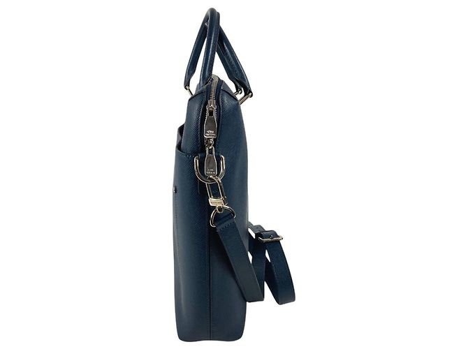 Borsa verticale Taiga Grigori M30213 di Louis Vuitton Blu - vista 3