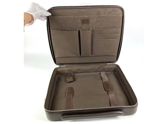 Louis Vuitton Taiga Odessa Tragetasche Braun - Ansicht 11