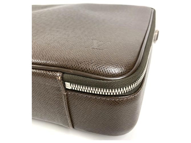 Louis Vuitton Taiga Odessa Tragetasche Braun - Ansicht 6