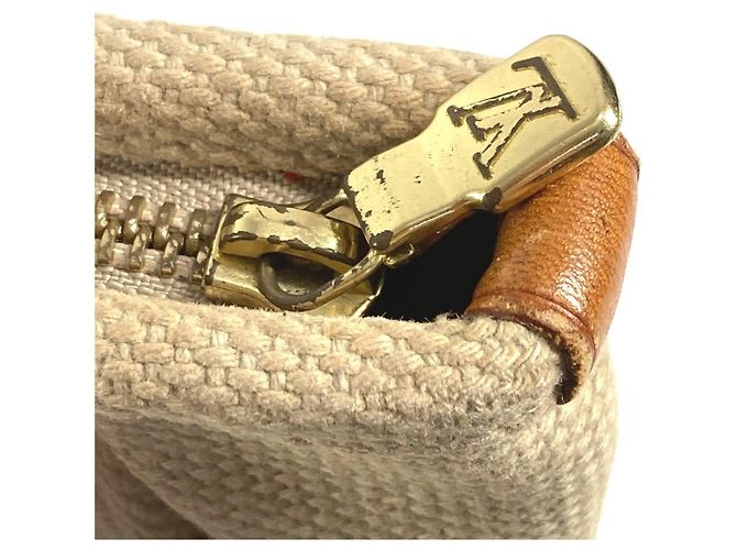 Louis Vuitton Antigua Cabas MM Tasche Rot Beige - Ansicht 14