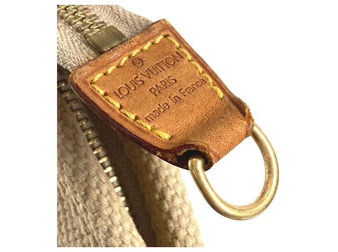 Louis Vuitton Antigua Cabas MM Tasche Rot Beige - Ansicht 17