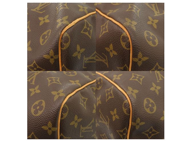 Borsa Boston Keepall 60 Louis Vuitton Marrone - vista 4