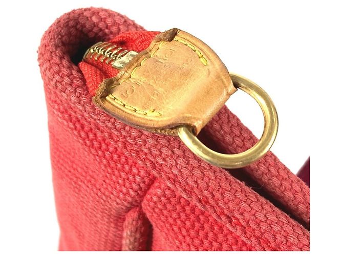 Borsa tote Antigua Cabas MM Louis Vuitton Rosso - vista 11