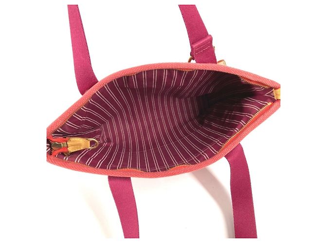 Borsa tote Antigua Cabas MM Louis Vuitton Rosso - vista 12