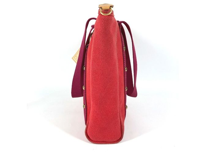 Borsa tote Antigua Cabas MM Louis Vuitton Rosso - vista 3