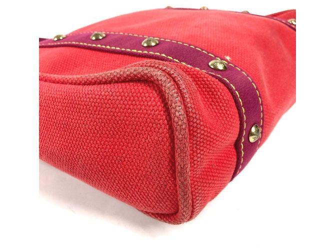 Borsa tote Antigua Cabas MM Louis Vuitton Rosso - vista 7