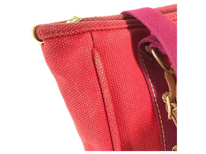 Borsa tote Antigua Cabas MM Louis Vuitton Rosso - vista 9