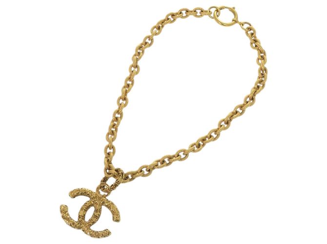 Collana in metallo dorato Chanel Lava Coco Marca 95A D'oro - vista 3