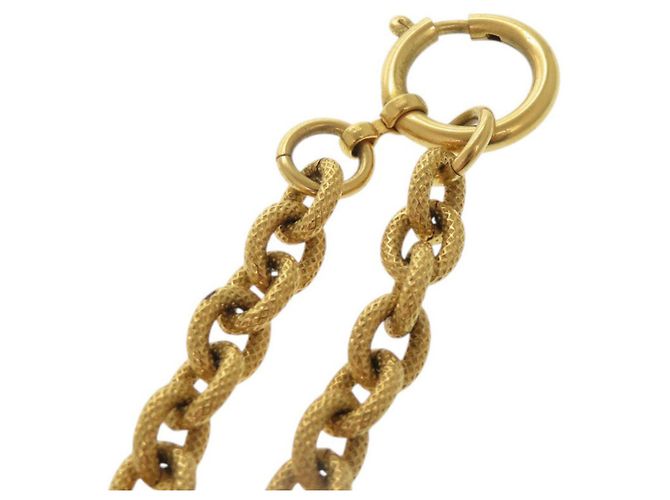 Collana in metallo dorato Chanel Lava Coco Marca 95A D'oro - vista 6