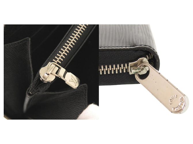 Louis Vuitton Zippy Organizer Epi Long Wallet Black - view 10