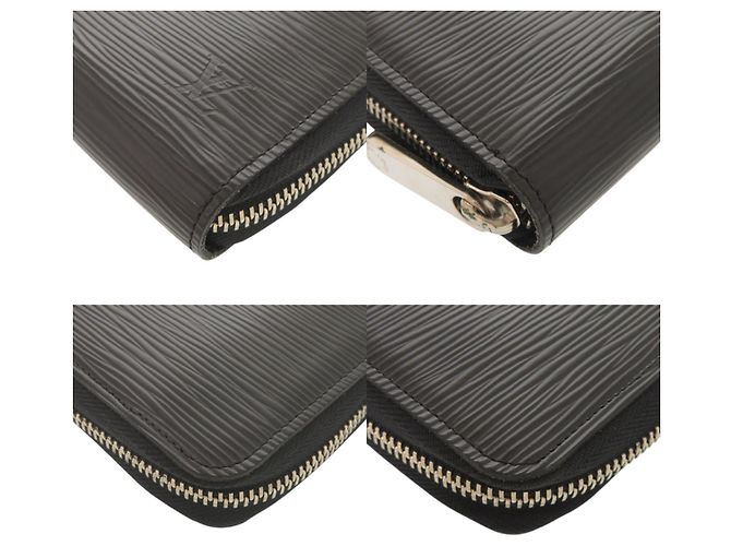 Louis Vuitton Zippy Organizer Epi Long Wallet Black - view 3