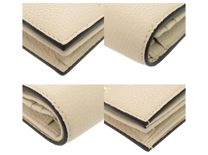 Billetera bi-fold Gucci Animalier Bee Crudo - vista 3