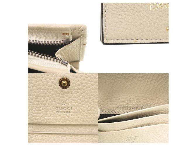 Billetera bi-fold Gucci Animalier Bee Crudo - vista 8