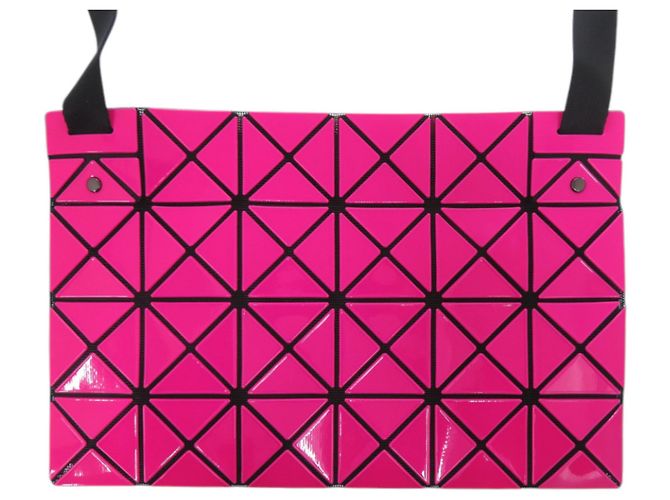 Borsa a Spalla BAOBAO Lucent Rosa Issey Miyake Nero - vista 2