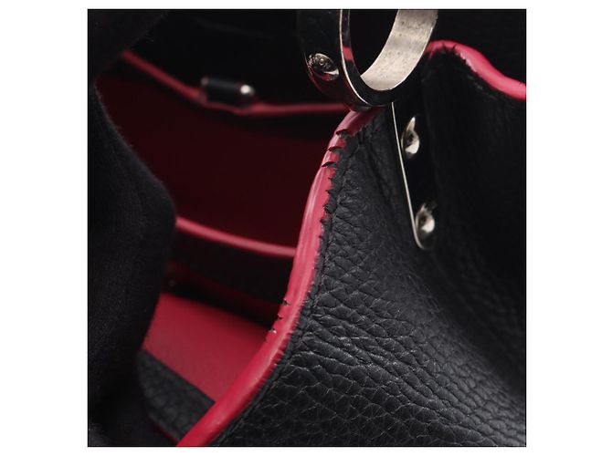 Borsa Louis Vuitton Capucines BB 2 in 1 Blu Blu navy - vista 8