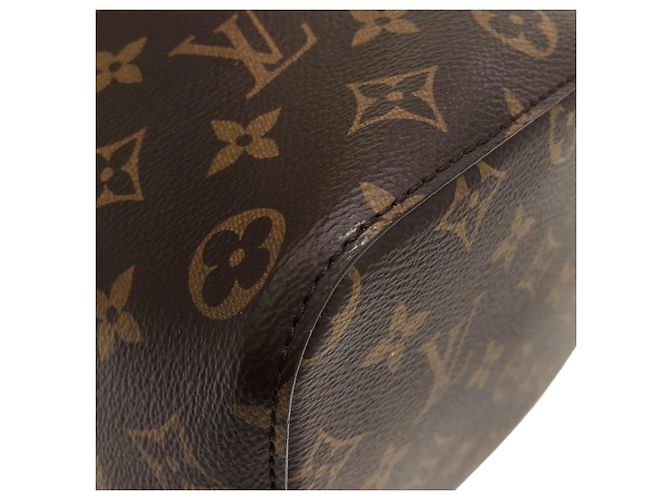 Néonoé Borsa a Spalla Neo Noé MM Monogramma Louis Vuitton Marrone Nero - vista 3
