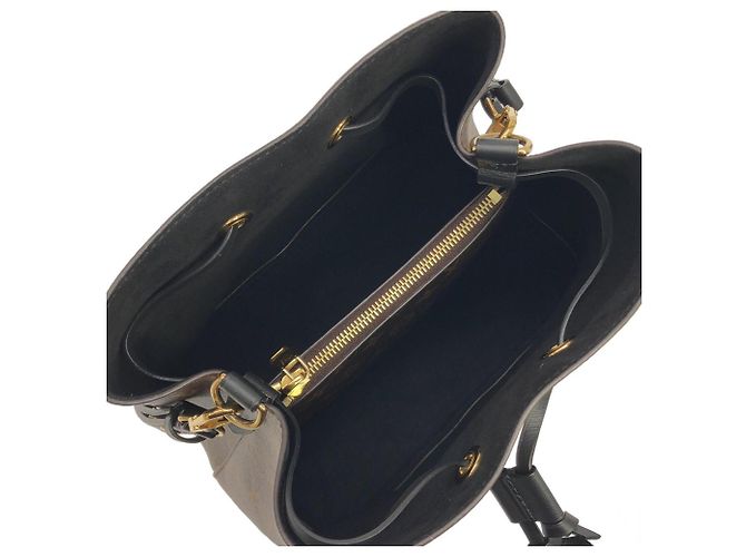Néonoé Borsa a Spalla Neo Noé MM Monogramma Louis Vuitton Marrone Nero - vista 6