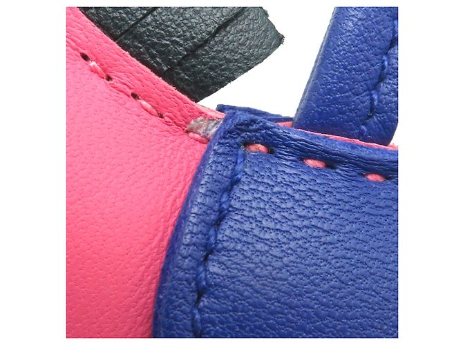 Hermès Charm per borsa Hermes Rodeo MM A Stamp Blu - vista 5