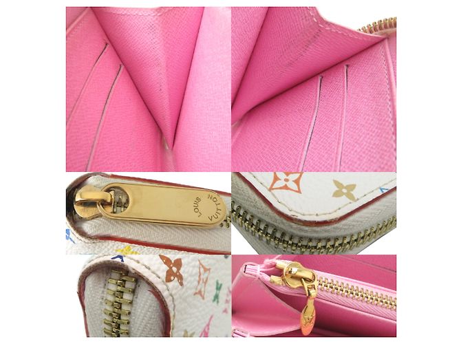 Cartera Zippy Louis Vuitton Blanco - vista 9