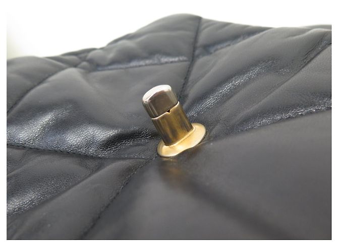BORSA CHANEL 19 AS1160 IN PELLE NERA LOGO CC BORSA A SPALLA Nero - vista 13