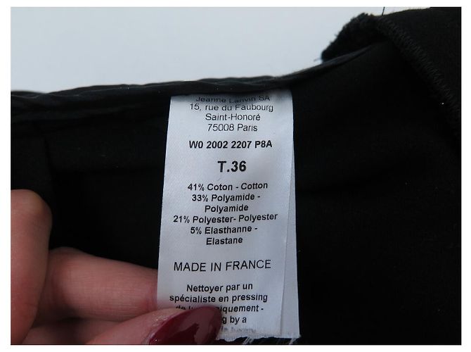 NUEVO VESTIDO LANVIN PLISADO SIN MANGAS W0-2002-2207-P8A TAMAÑO 36 EN ALGODÓN Verde - vista 8