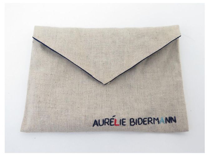 Bracciale Aurelie Bidermann Copacabana Cuff Aperto Metallo Dorato D'oro - vista 8
