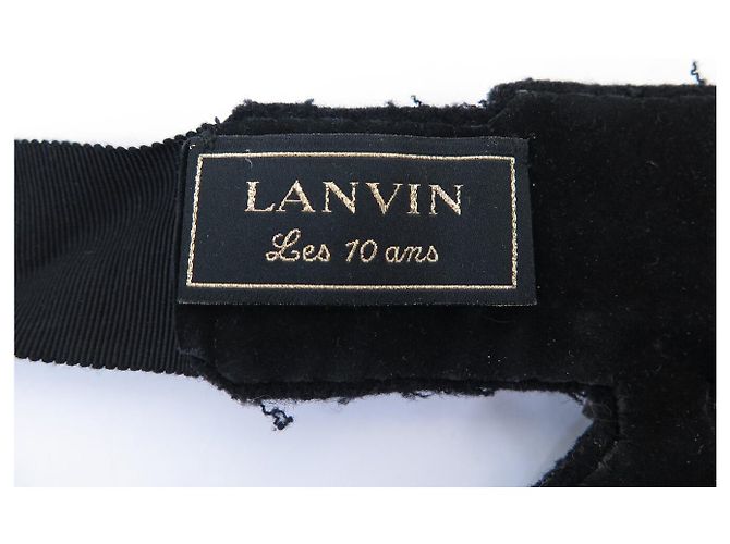 COLLANA LANVIN CHOKER CON PENDENTE A NODO 10 ANNI NERO ALBER ELBAZ - vista 5