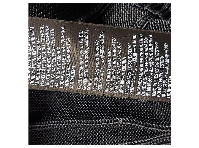 Balenciaga Oversized Rollkragenpullover aus schwarzer Seide - Ansicht 4