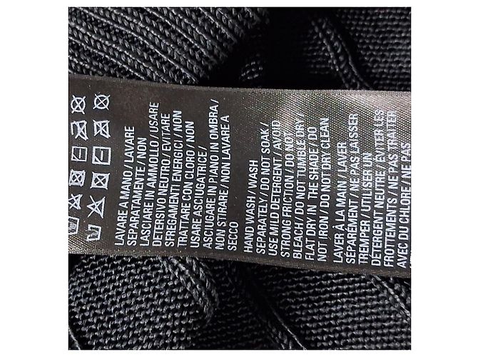 Balenciaga Oversized Rollkragenpullover aus schwarzer Seide - Ansicht 5
