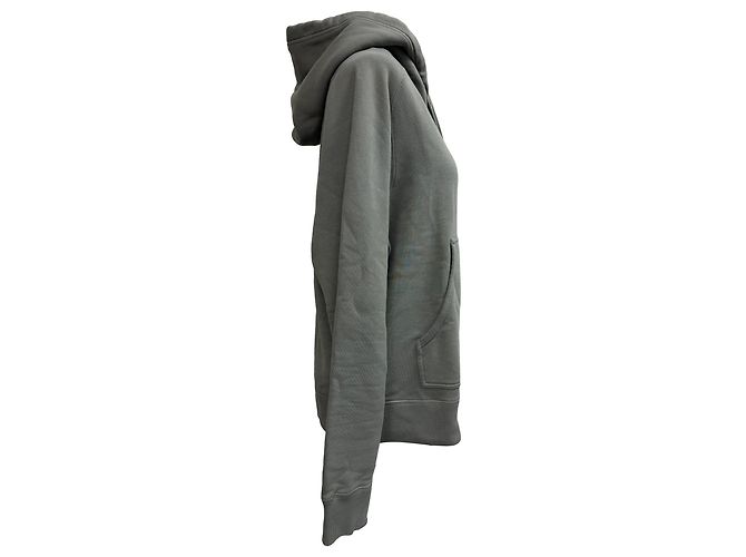 Tom Ford Fleece Hoodie aus grauer Baumwolle - Ansicht 2