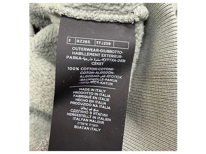 Tom Ford Fleece Hoodie aus grauer Baumwolle - Ansicht 5