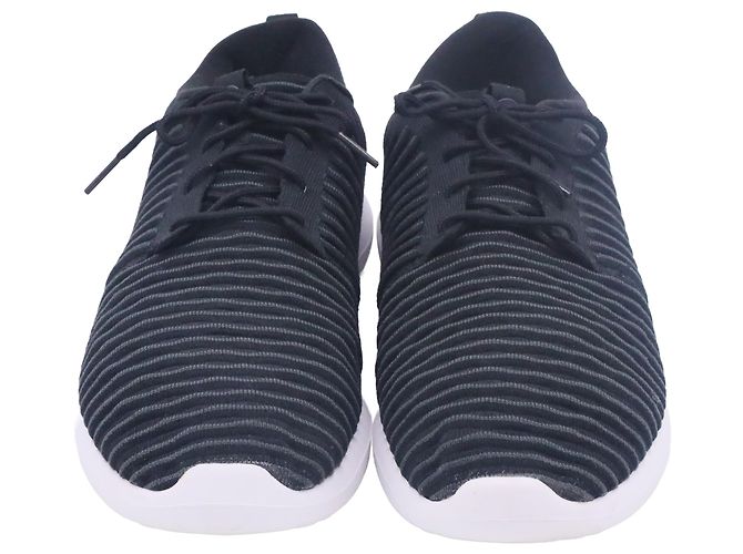Sneakers Nike Roshe Two Flyknit in Nylon Nero - vista 2