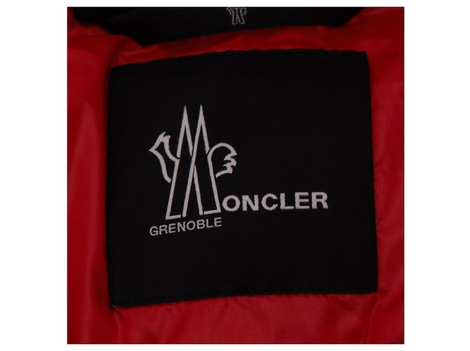 Giacca da sci con cappuccio Moncler Grenoble Hintertux in poliamide bordeaux Rosso Bordò - vista 5