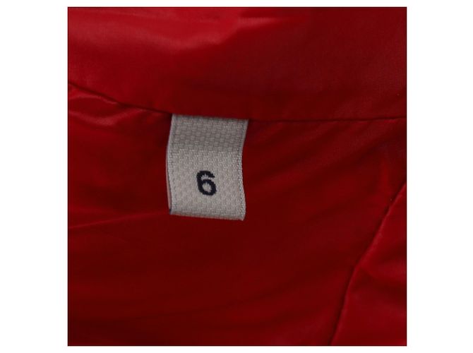 Giacca da sci con cappuccio Moncler Grenoble Hintertux in poliamide bordeaux Rosso Bordò - vista 6