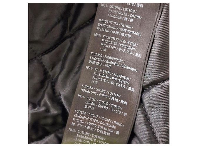 Camisa acolchoada xadrez Buffalo da Balenciaga em algodão verde - vista 6
