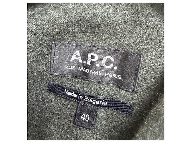 Apc A.P.C. Overall aus grauer Wolle - Ansicht 3