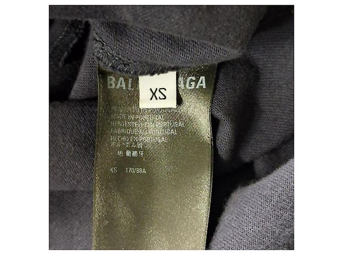 T-shirt a maniche lunghe sovrapposta Balenciaga in cotone multicolore - vista 6