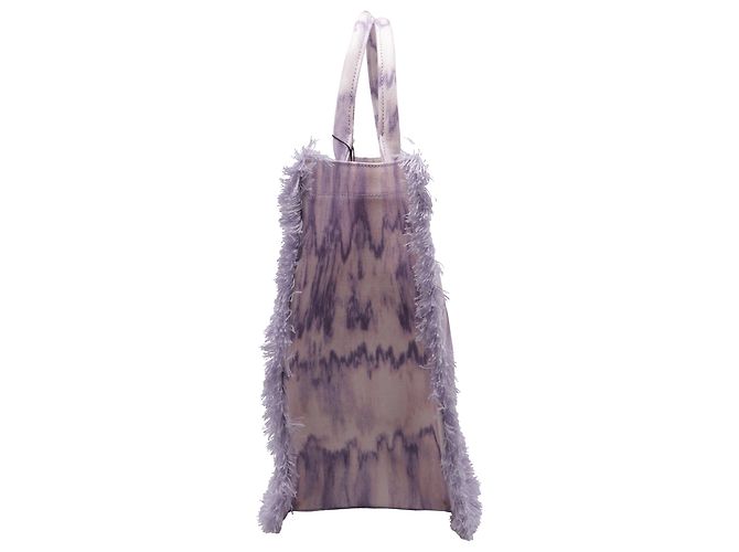 Borsa tote tie-dye Kasbah Sandro in cotone viola Porpora - vista 3