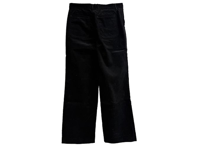 Apc Pantalones de pana A.P.C. Achille en algodón negro - vista 2