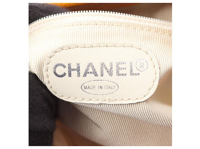 Timeless Zaino in vitello matelassé Chanel Arancione - vista 4